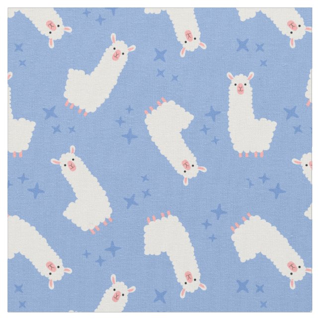 Llamas Fabric (Close Up)