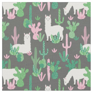 Llamas Fabric