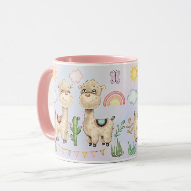 Llamas  mug (Front Left)