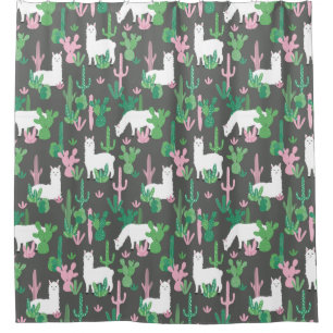 Llamas Shower Curtain