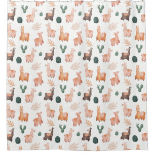 Llamas Shower Curtain