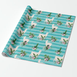 Llamas Wrapping Paper