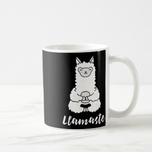 Llamaste - Cute Yoga Lovers Gift, Adorable Llama F Coffee Mug