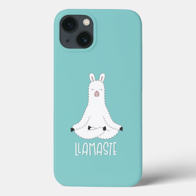 Llamaste - Funny yoga Case-Mate iPhone Case (Back)