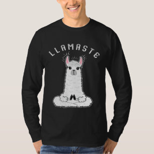 Llamaste Lama Namaste Yoga Llama T-Shirt