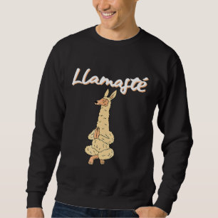 Llamaste Zen Meditation Yoga Namaste Llama Tee
