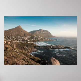 Llandudno Beach: Cape Town Coastal Sunset Poster