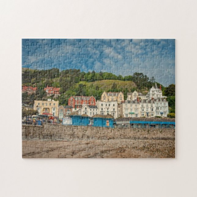 LLandudno North Wales Seaside Scenic View Jigsaw Jigsaw Puzzle (Horizontal)