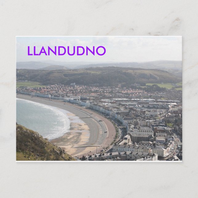 LLANDUDNO POSTCARD (Front)