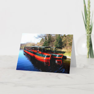 Llangollen canal holiday card