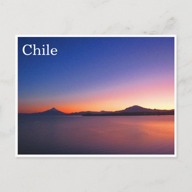 llanquihue sunrise postcard (Front)
