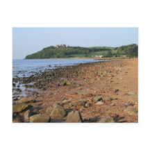 Llansteffan Castle and Beach Postcards