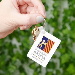 Llavero aluminio. Colección Patria Key Ring
