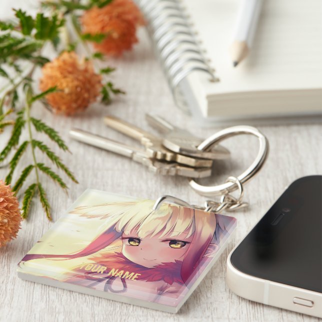 Llavero Anime Design Key Ring (Front Right)