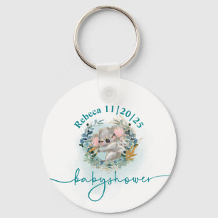 Llavero Baby Shower "Baby Koala" Key Ring