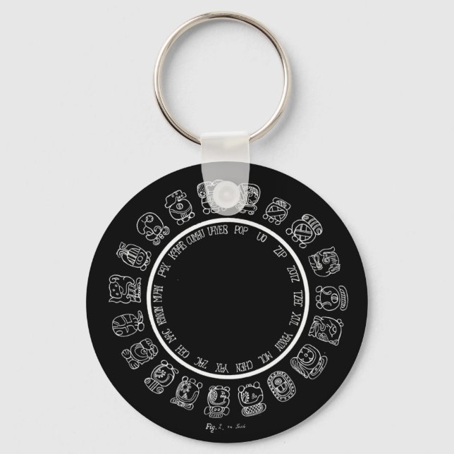 Llavero Calendario Maya Key Ring (Front)