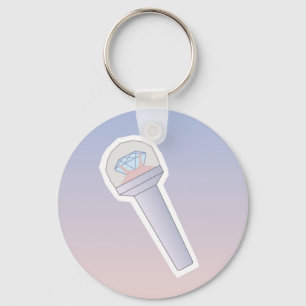 llavero con tematica de seventeen carat bong  key ring