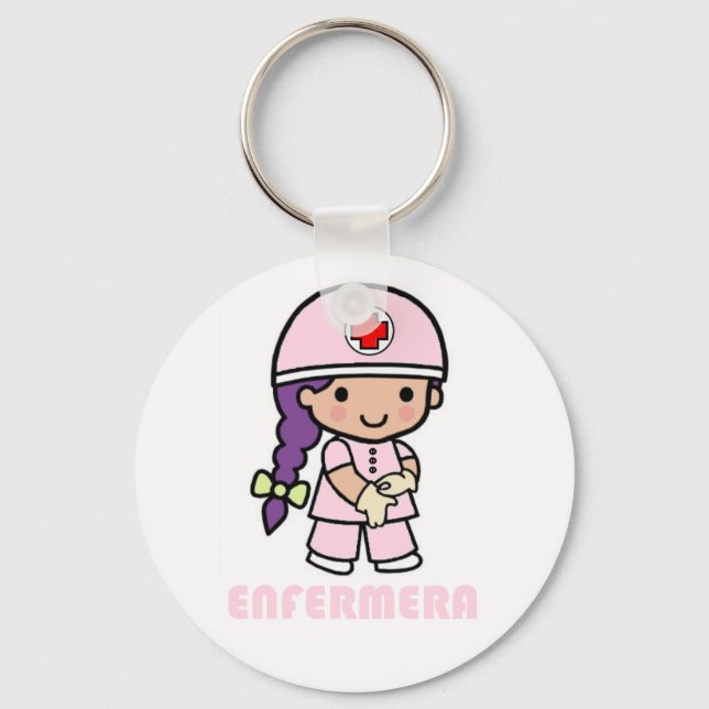 Llavero de enfermera key ring (Front)