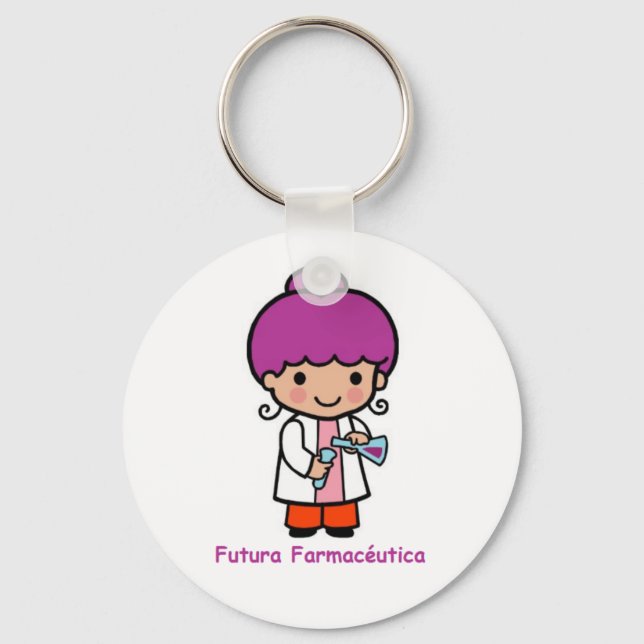 Llavero de futura farmacéutica key ring (Front)