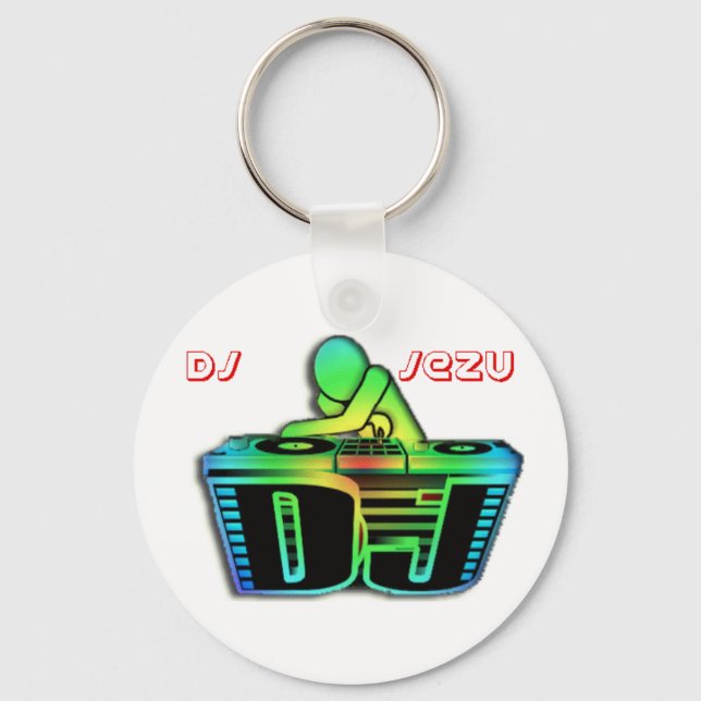 llavero dj jezu key ring (Front)