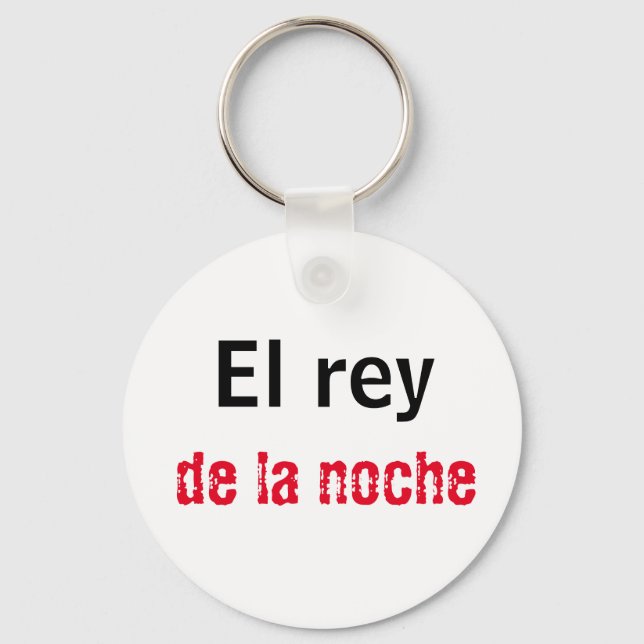 Llavero El rey de la noche Key Ring (Front)