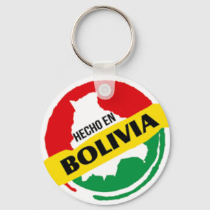 Llavero Hecho en Bolivia Key Ring