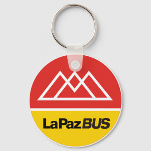 Llavero La Paz bus Key Ring