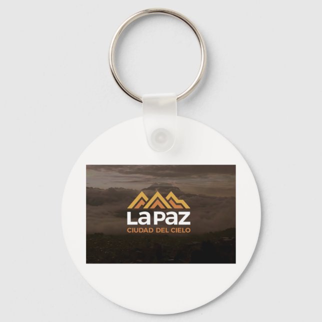 Llavero La Paz ciudad del cielo Key Ring (Front)