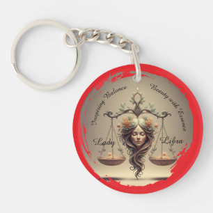 Llavero Lady Libra Key Ring