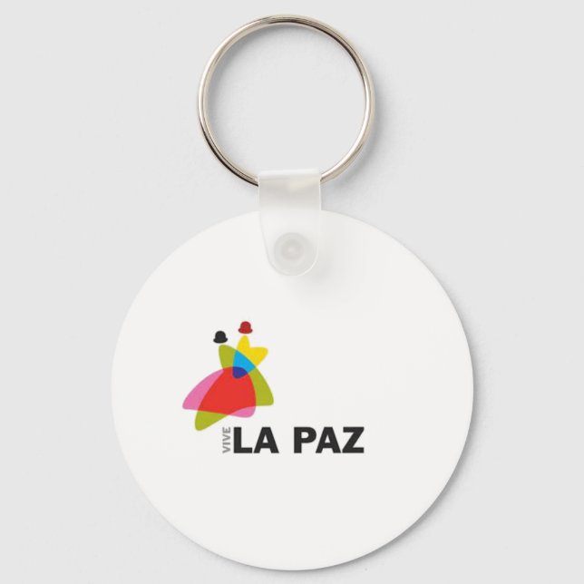 Llavero lives La Paz Key Ring (Front)