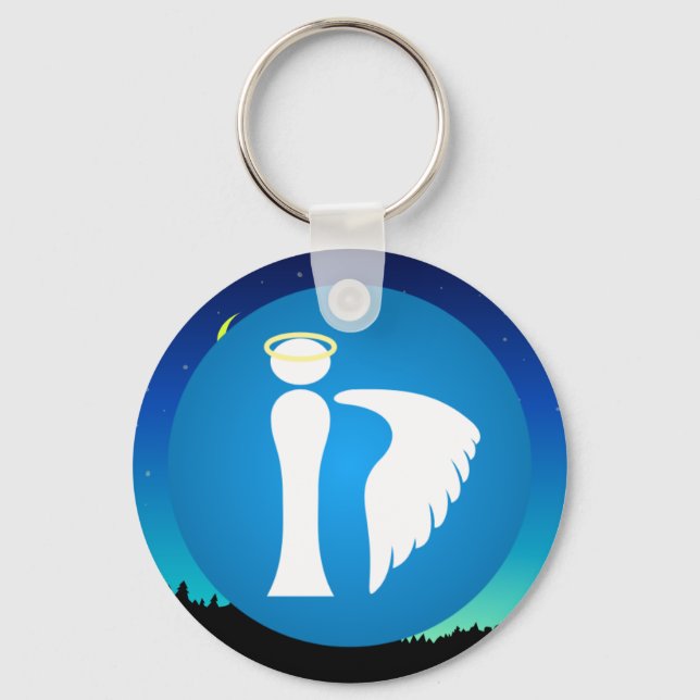 Llavero noche estrellada key ring (Front)