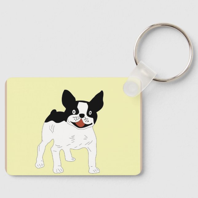 Llavero perrito alegre key ring (Front)