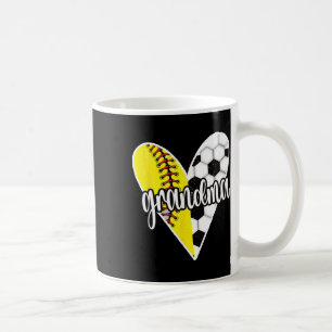 Ller Grandma Proud Softll Soccer Player Grandma Coffee Mug