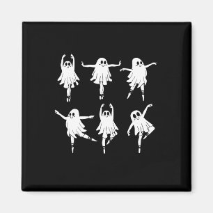 Llet Ghost Dancer Spooky Dance Teacher Halloween C Magnet