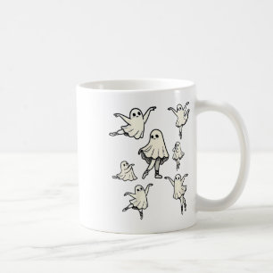 Llet Ghost Llet Dancer Spooky Dance Teacher Hallow Coffee Mug