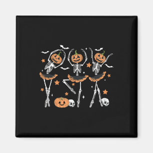Llet Pumpkin Skeleton Scary Halloween Men Women Bo Magnet