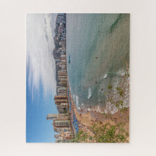 Llevant Beach, Benidorm, Costa Blanca, Spain Jigsaw Puzzle