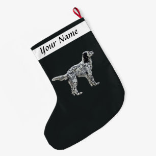 LLewellin Setter Large Christmas Stocking