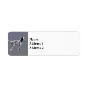 LLewellin Setter Return Address Label