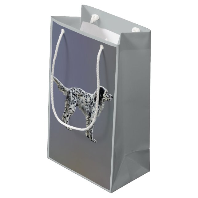 LLewellin Setter Small Gift Bag (Back Angled)