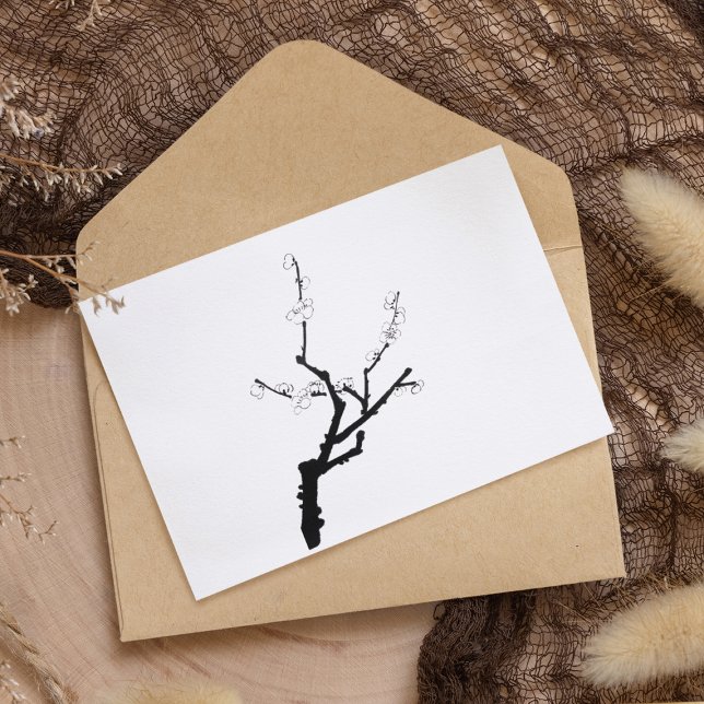 Llittle Plum Blossom Twig Postcard (Creator Uploaded)