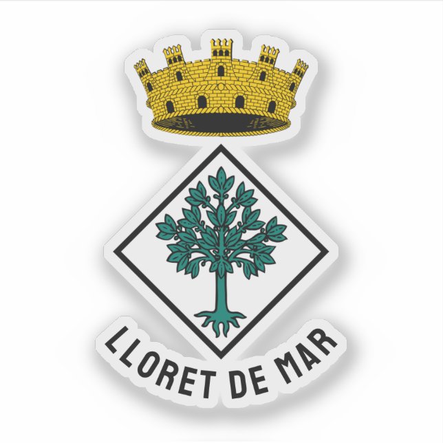 Lloret de Mar coat of arms (Front)