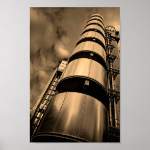 Lloyds Building London England United Kingdom Poster