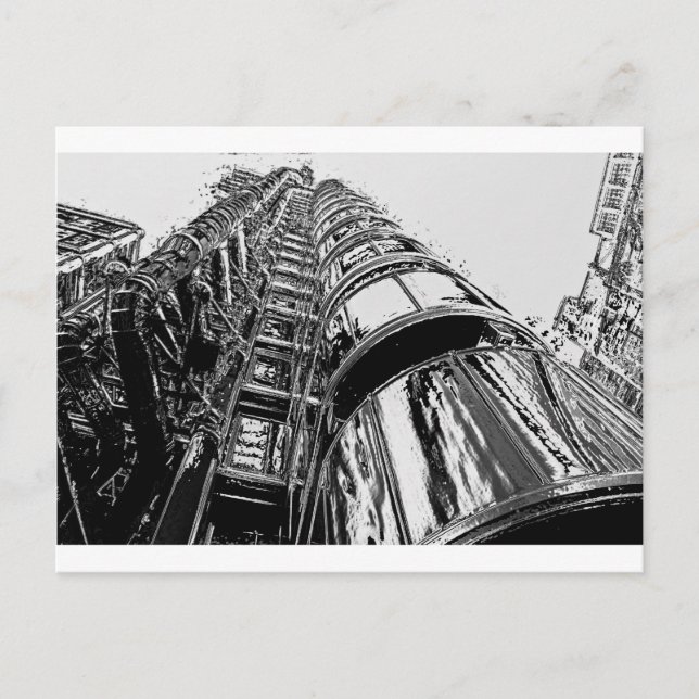 Lloyds Building London Postcard (Front)