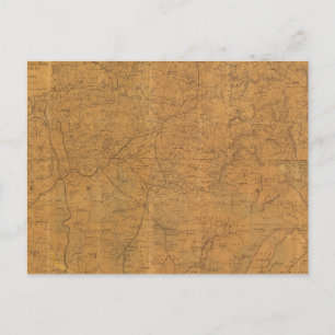 Lloyd's official map of the state of Tennessee Postcard