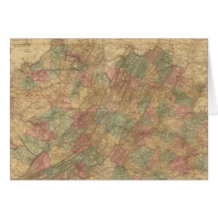 Lloyd's official map of the State of Virginia