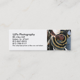 LLPix Photography Mini Business Card