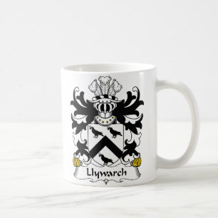Llywarch Family Crest Coffee Mug