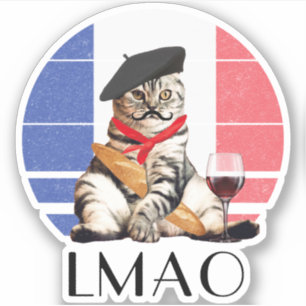 LMAO Le Meow French Cat