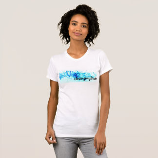 LMB Vivid Blue-White Sparkle Tee